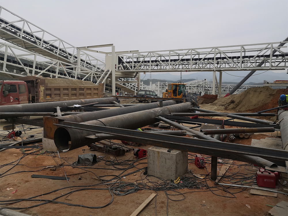烟台螺旋钢板仓湛江5000吨项目进展